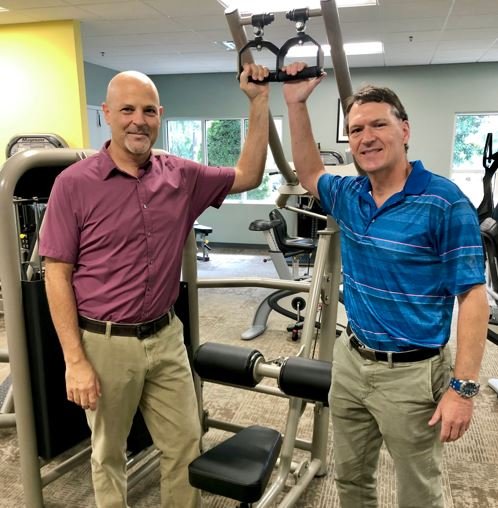 Physical Therapists Terry Foster and Marty Kerr